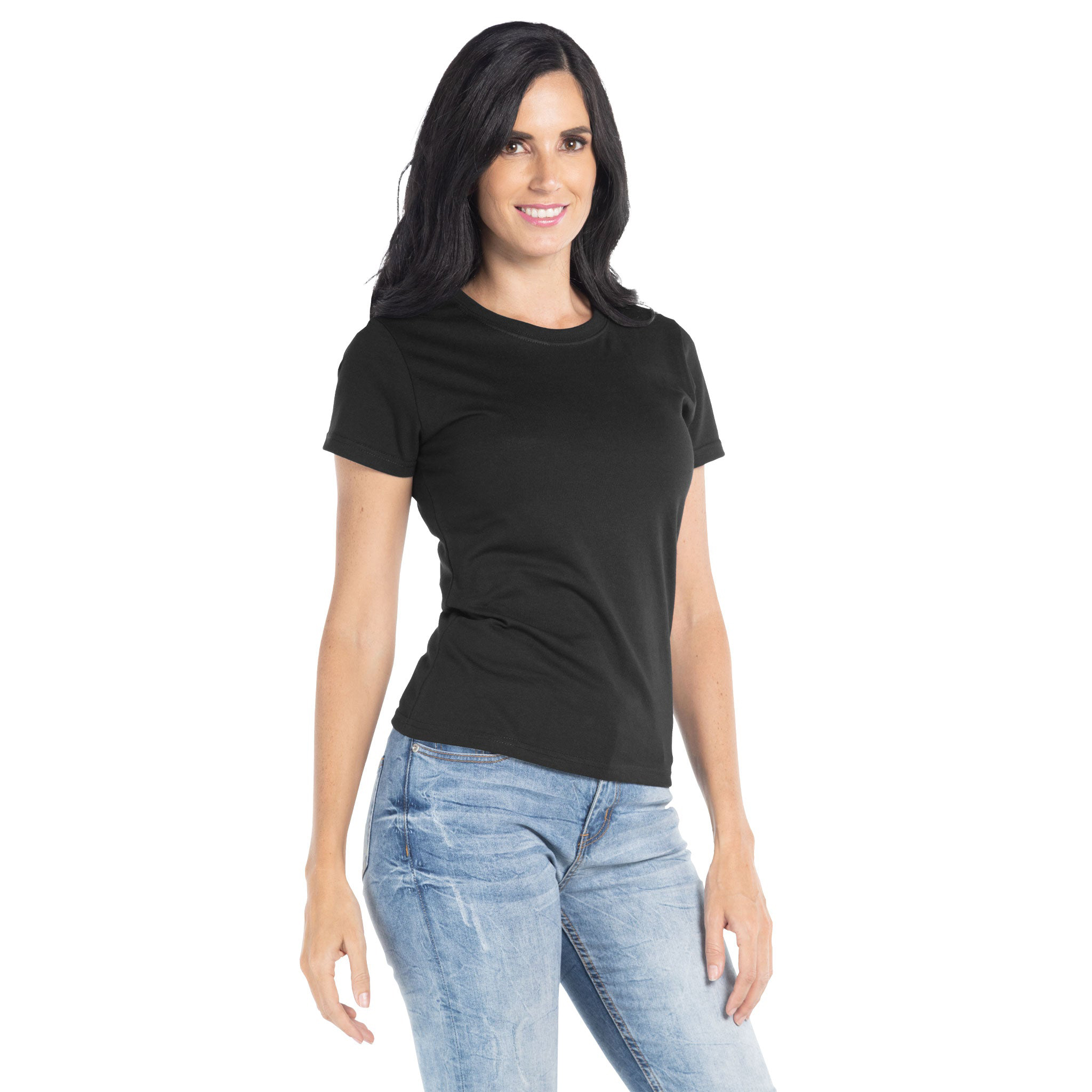 Blusa Cuello Redondo Manga Corta