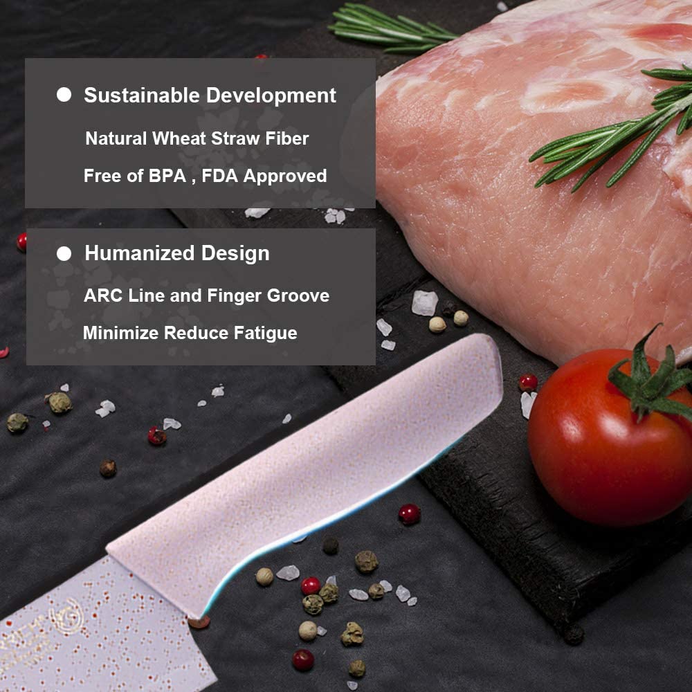 Cuchillos Cocina Profesionales Set D 6 Chef Acero Inoxidable