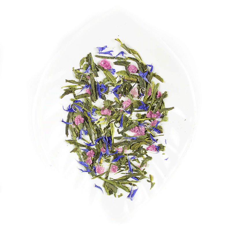 Té Verde Infusión Tisana Eurote sabor Verde Violeta 100 g