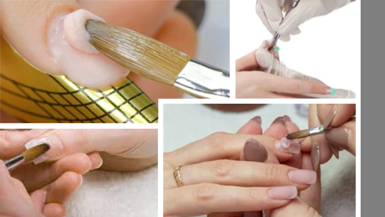 1 Pincel Profesional Para Uñas De Acrílico Gel Poligel No 8