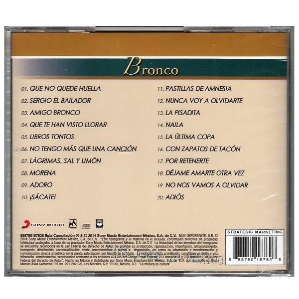 CD Bronco ~ Brillantes