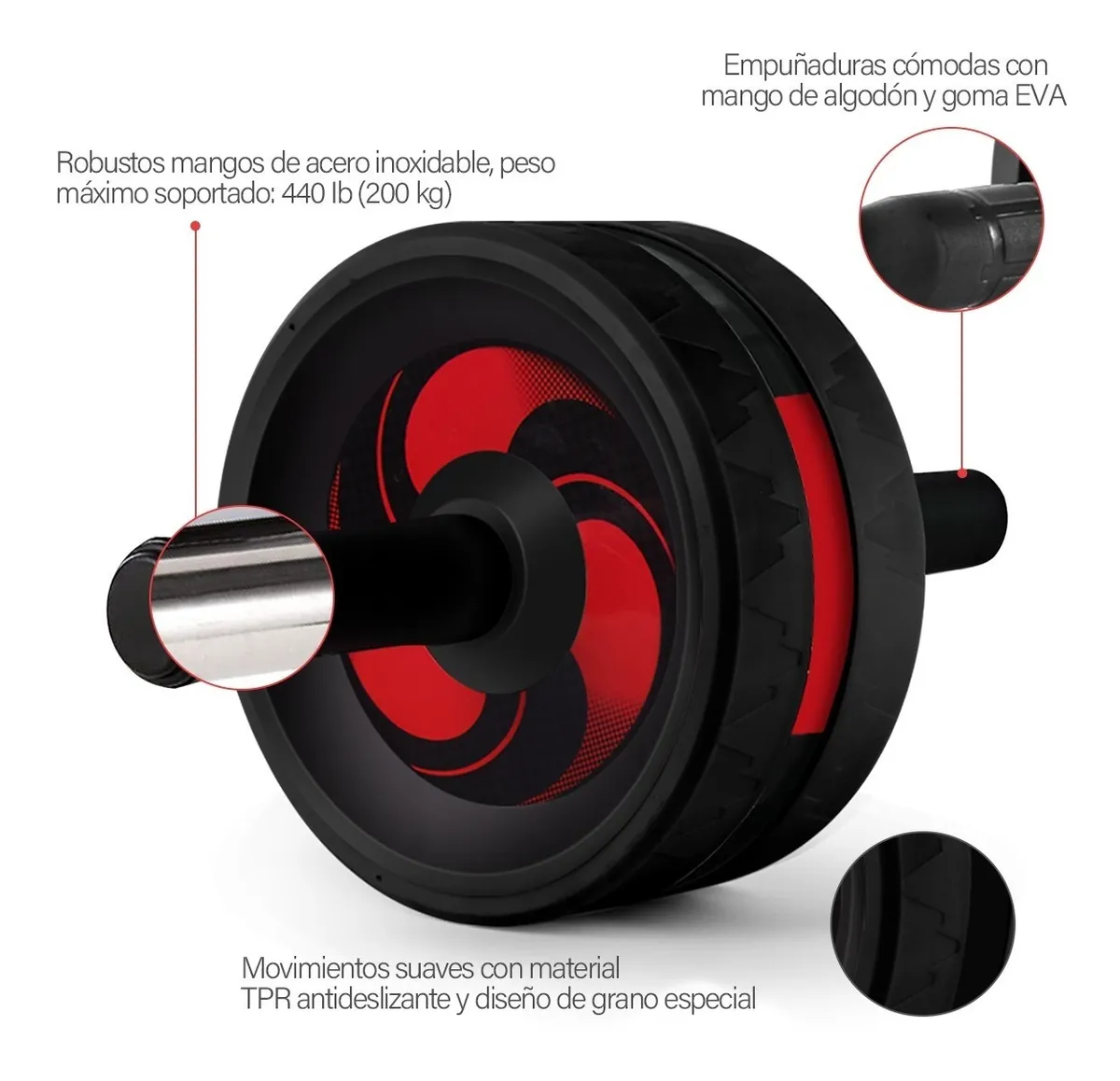 Rueda Abdominal Rueda De Ejercicio