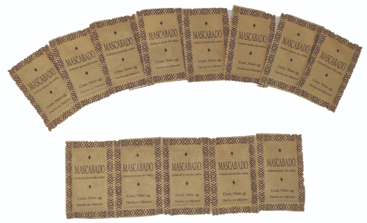 AZUCAR MASCABADO CAJA CON 1000 SOBRES DE 4 GR