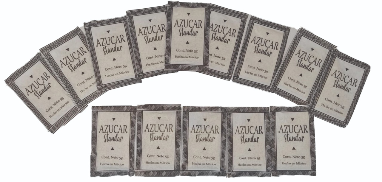 AZUCAR STANDAR CAJA CON 1000 SOBRES DE 5 GR