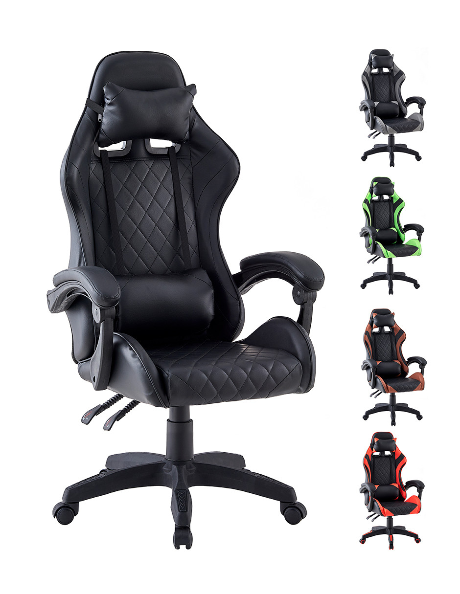 Silla ejecutiva de escritorio Beckon PRO con bordado sportcar level