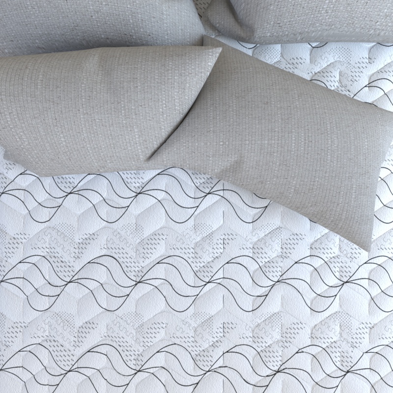 Colchón Queen Size Fresh América Ortopédico Con Colchoneta PILLOW TOP