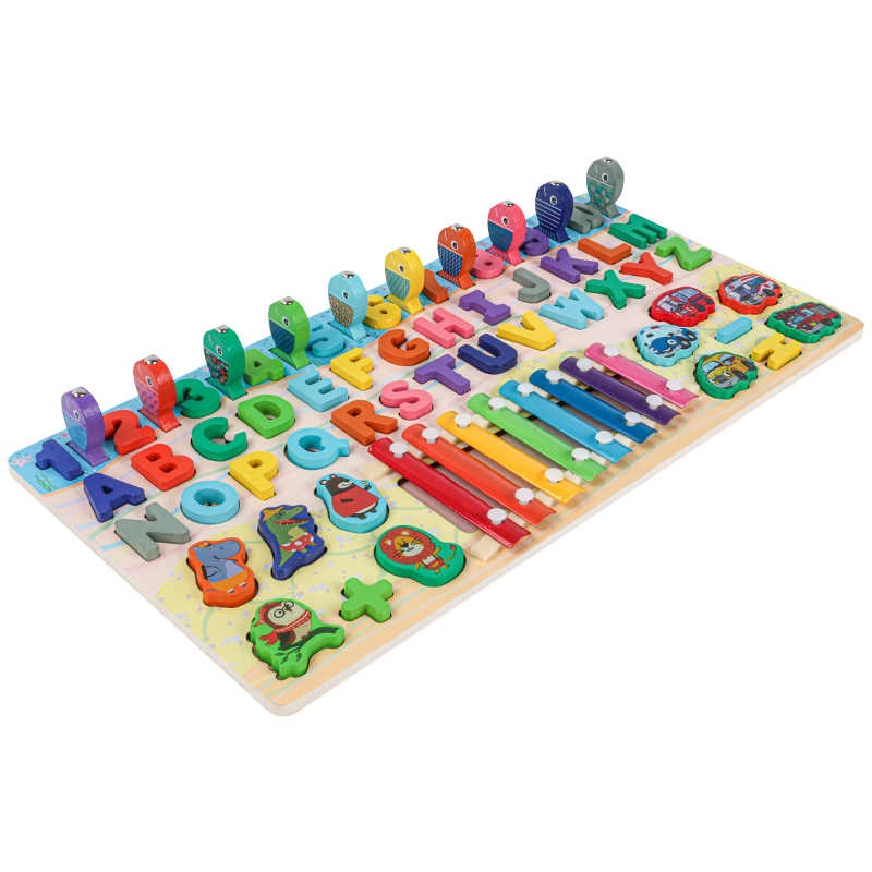 Tablero musical con xilófono