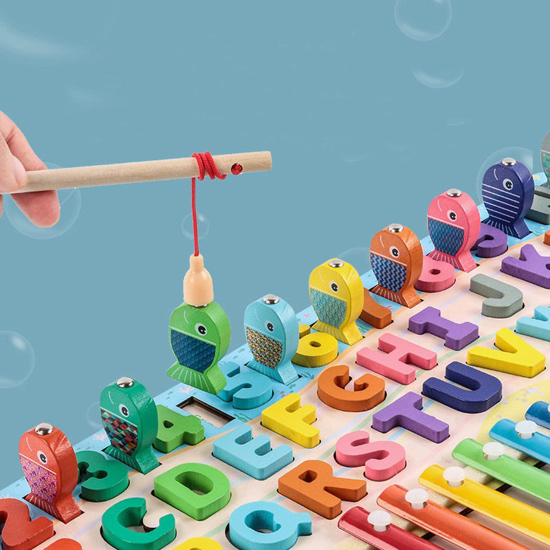 Tablero musical con xilófono