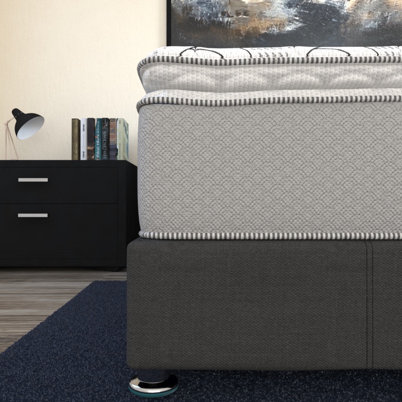 Colchón King Size Fresh América Con Colchoneta PILLOW TOP + 2 ALMOHADAS DE REGALO