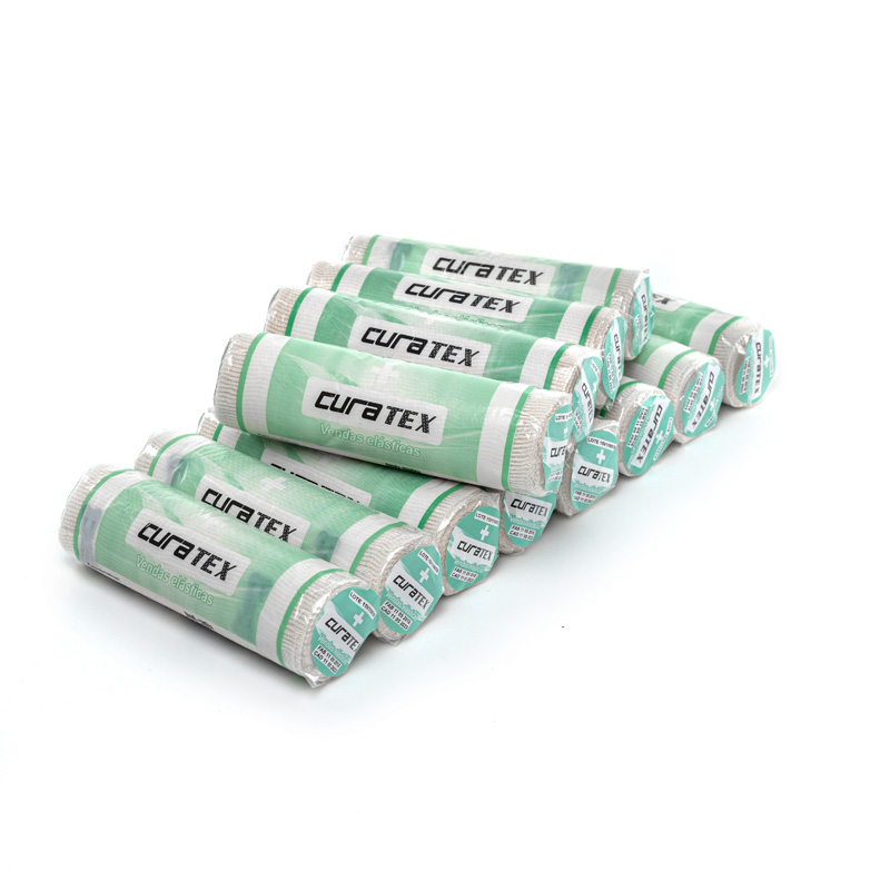 Venda Elástica Quirúrgica Curatex 10 Cm Ancho - 36 Piezas