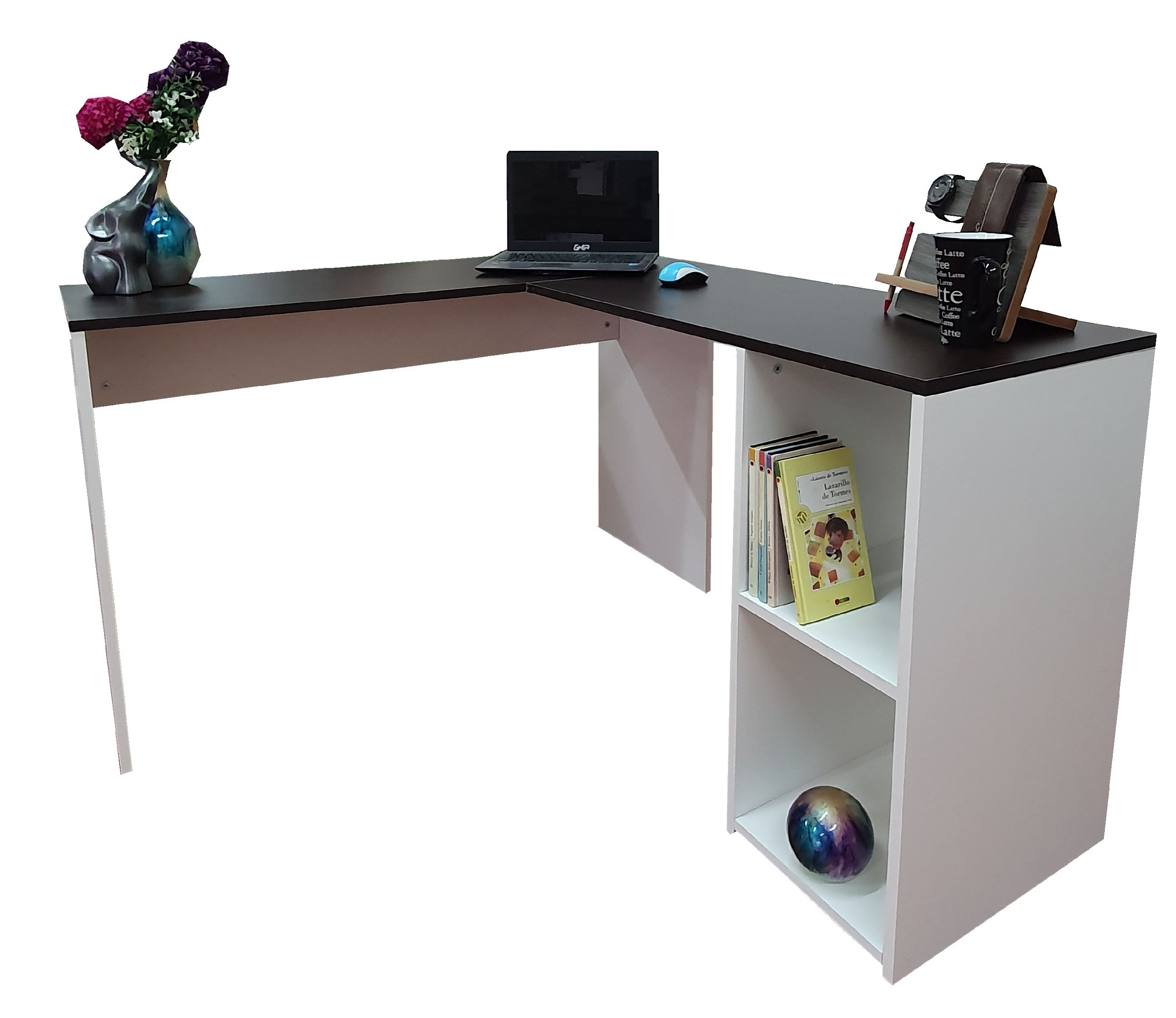 Escritorio En L Moderno Y Elegante Para Casa U Oficina.