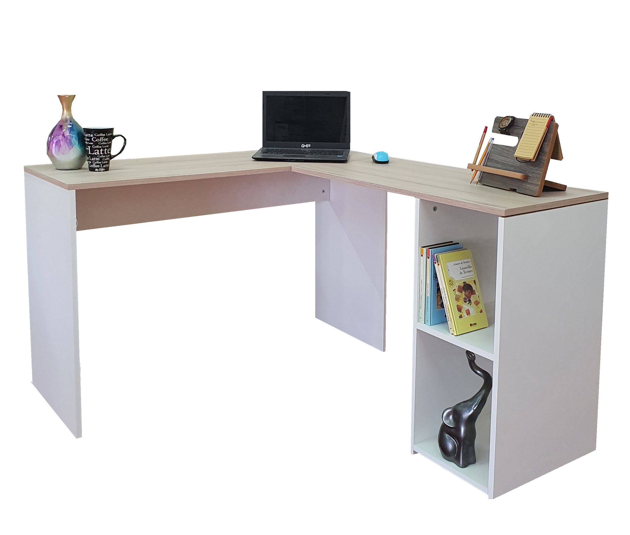 Escritorio En L Moderno Y Elegante Para Casa U Oficina.