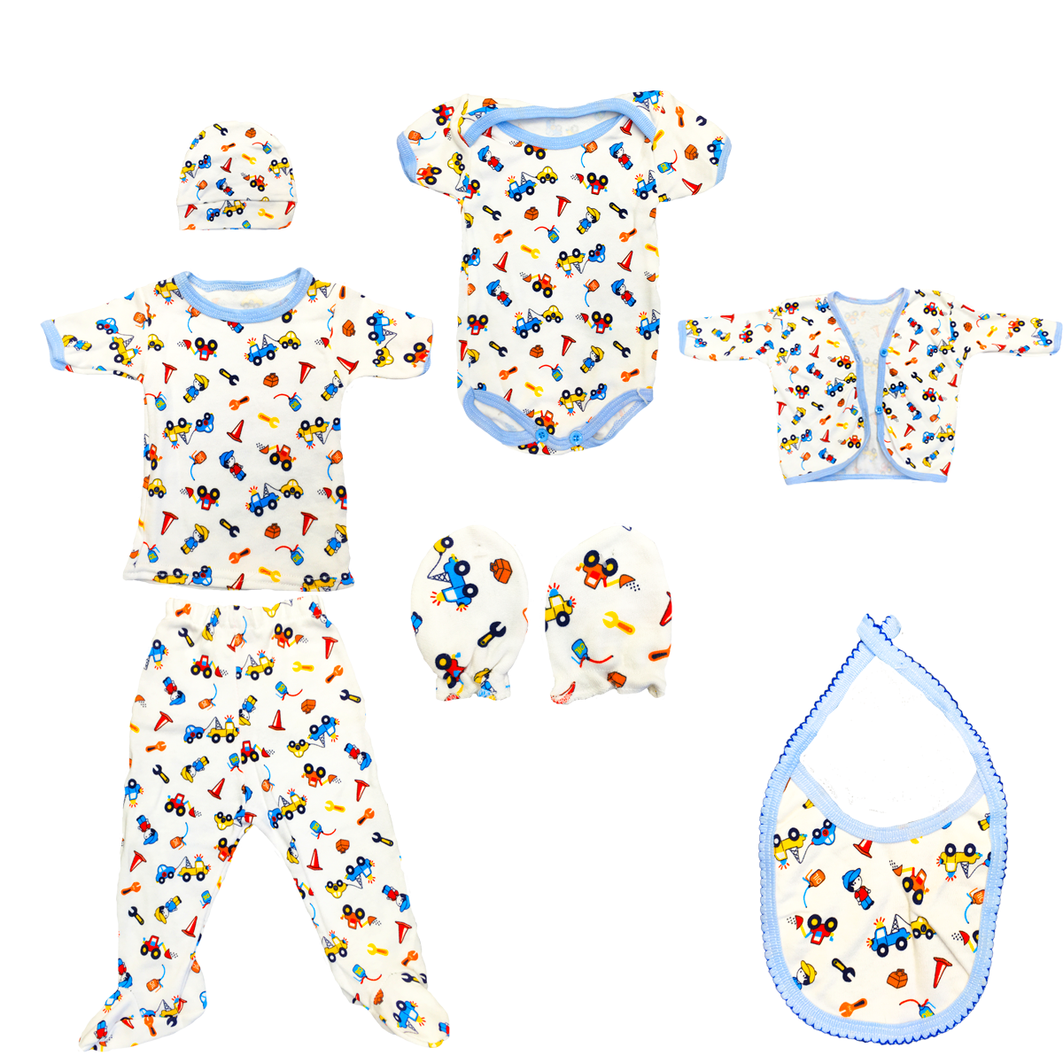 Bebé Recién Nacido Pañalero Babero %100 Algodón