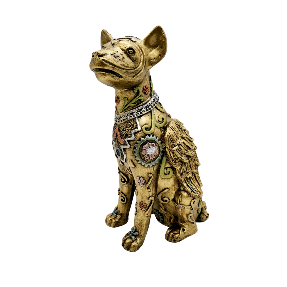 Alebrije Xoloitzcuintle Dorado 24cm
