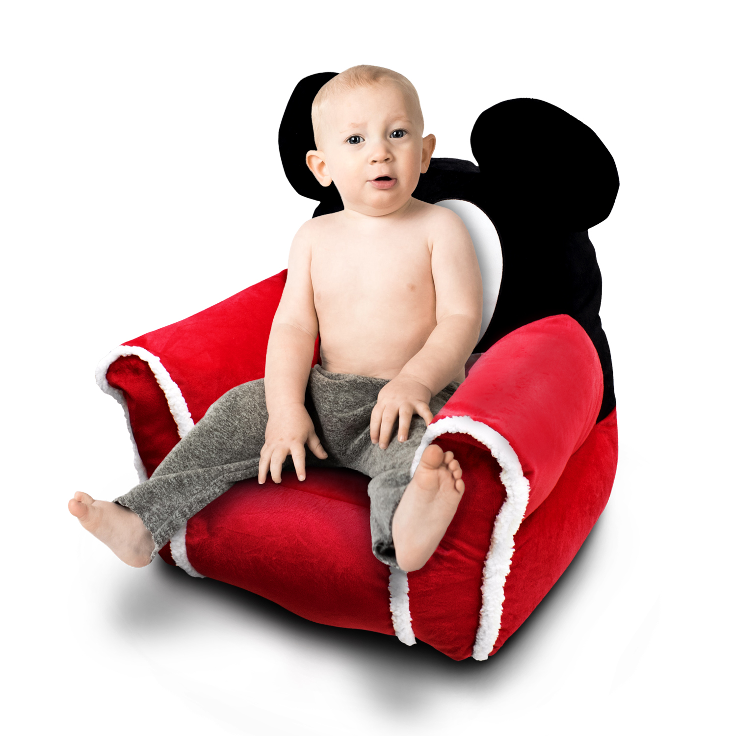 Sillon Puff Mickey Mouse Disney para niños