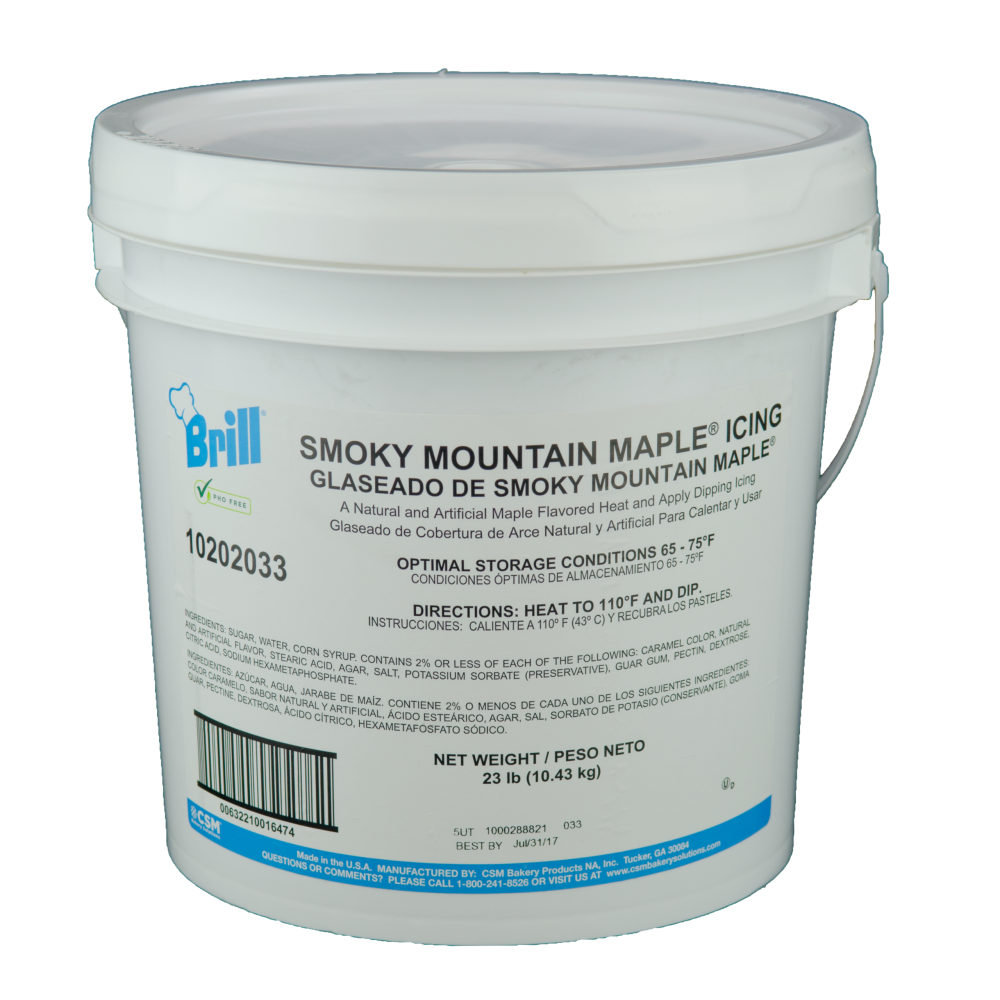 Cobertura Para Donas Sabor Maple Brill 10Kg