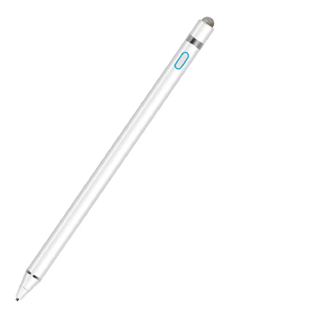 Lápiz Táctil Resistivo Para iPad Android Tablet iPhone Pc Blanco 