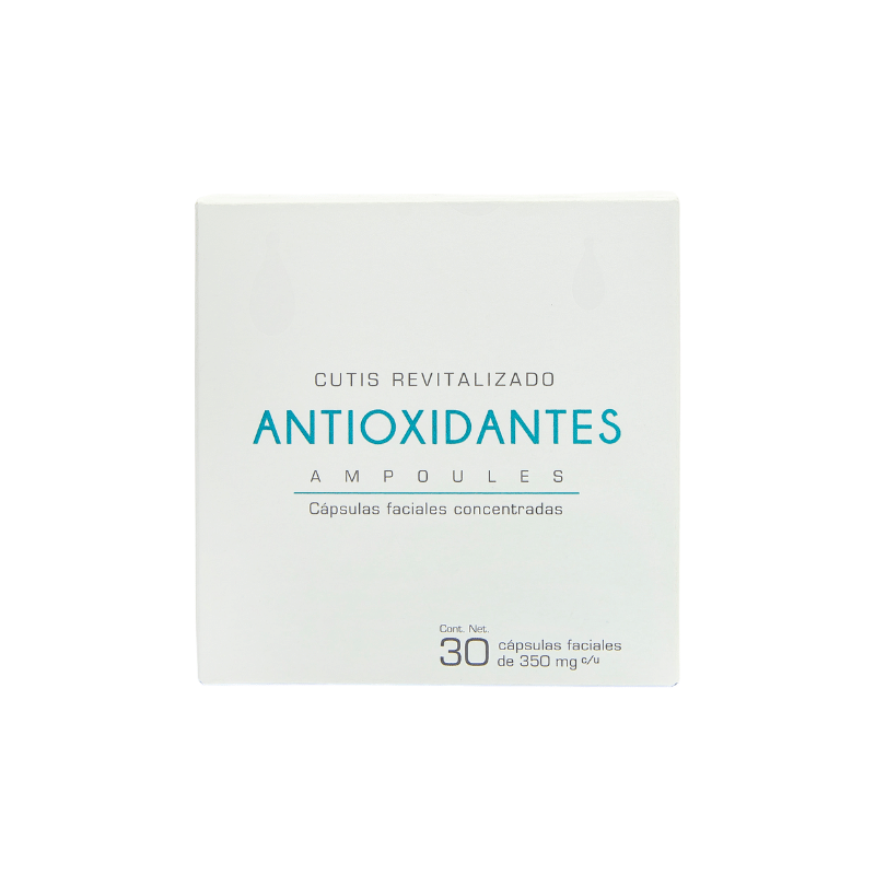 Ampolletas faciales concentradas Antioxidantes. Glules®
