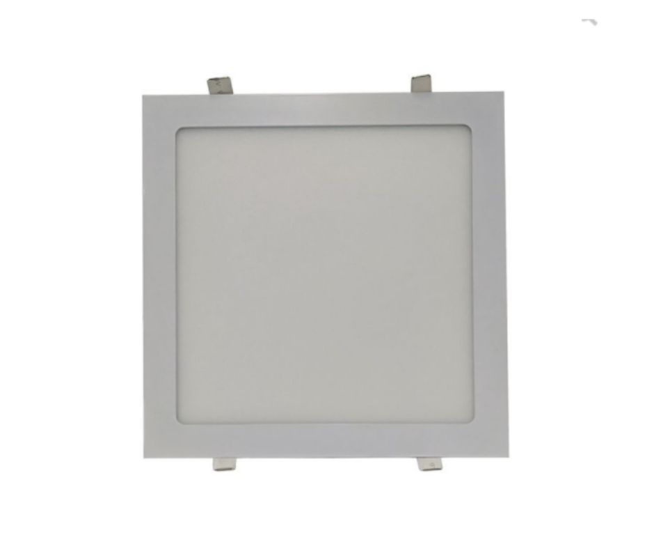 LAMPARA LED CUADRADA EMPOTRABLE 18W