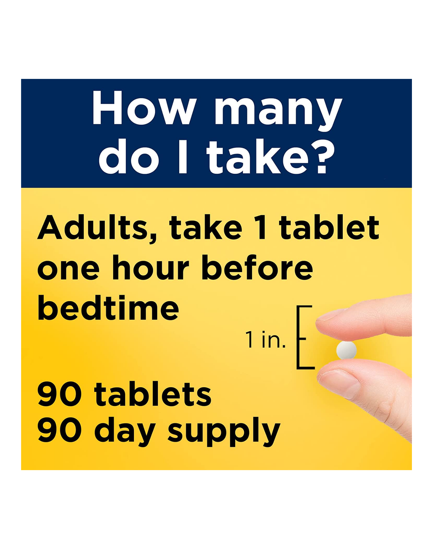 Nature Made Melatonin 5mg 90ct Melatonina 5mg con 90m piezas Dormir Descanso Sueño Salud