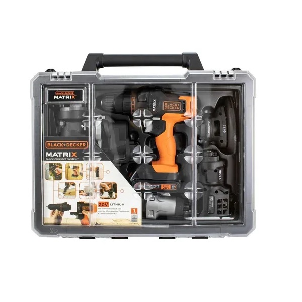 Taladro Black And Decker 6 En 1 Matrix 20v Tool Combo