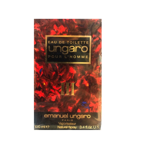 Perfume Ungaro Por L'homme Iii Edt 100ml Descontinuado