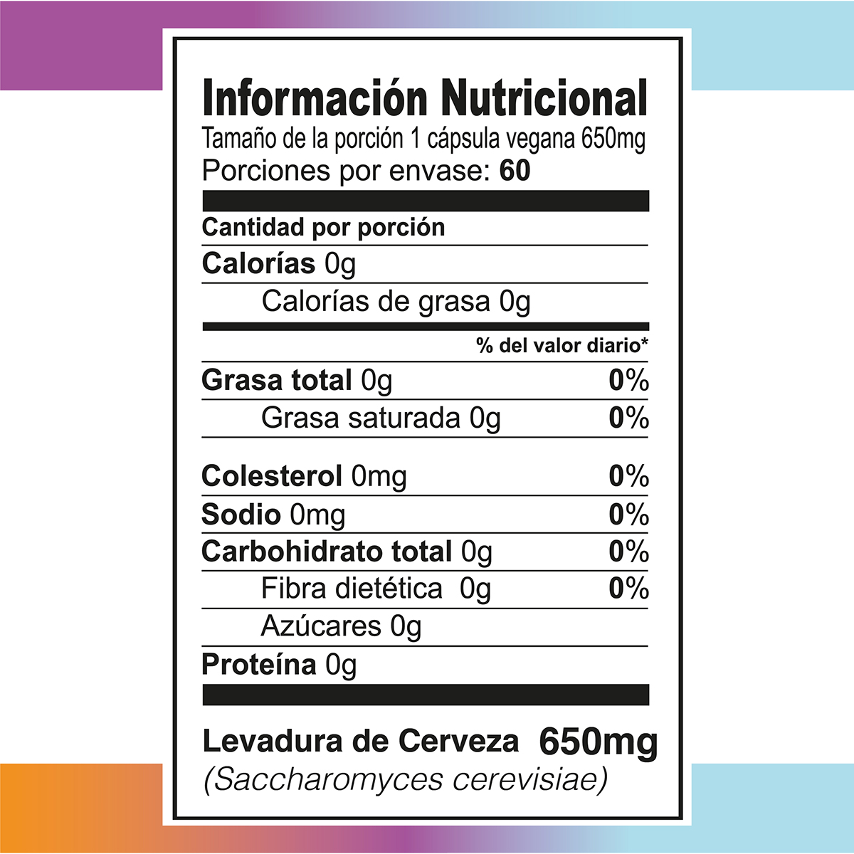 Levadura de Cerveza Orgánica 4 Pzas