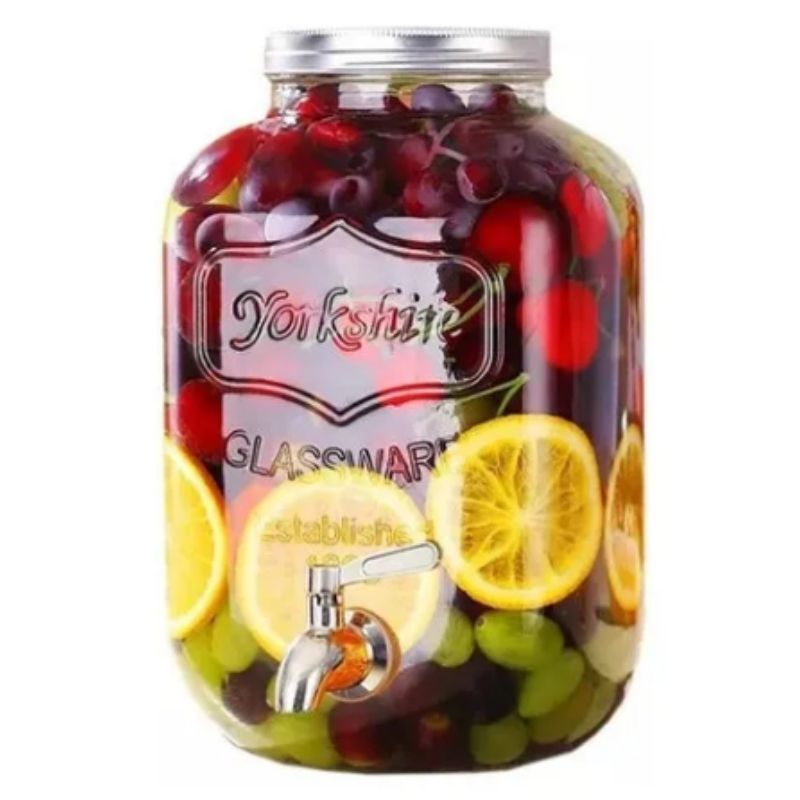 Top Choice 2415-3562 2 Dispensadores Bebidas Vitrolero Vidrio Mason Jar Agua 10l