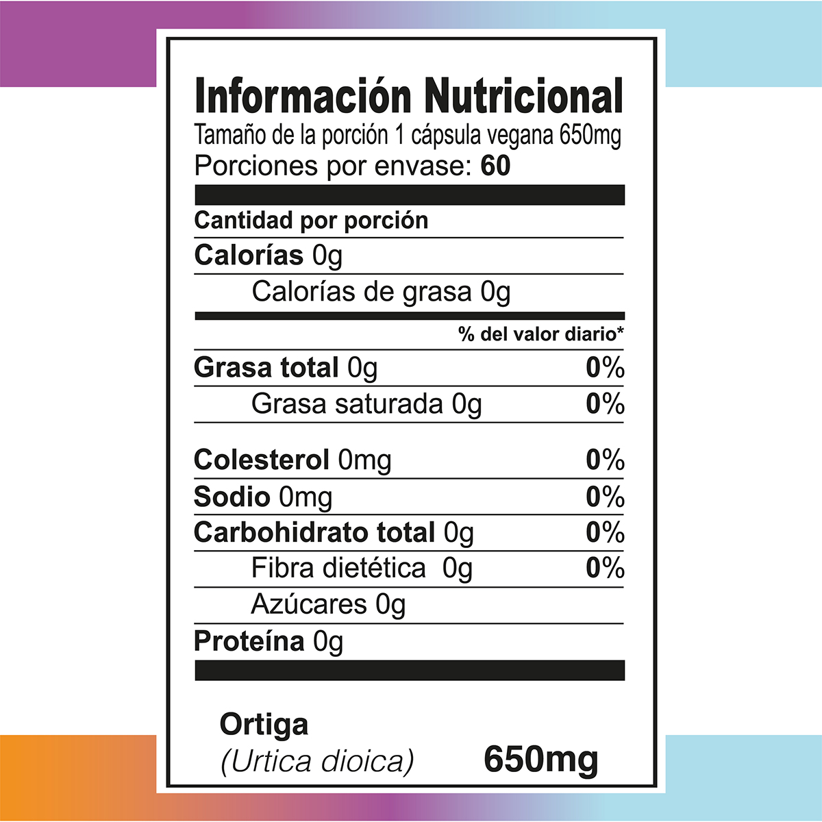 Ortiga Orgánica Pura 3 Pzas
