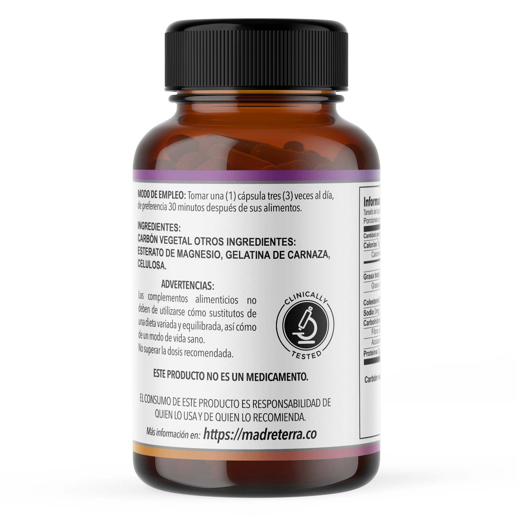 Carbón Vegetal 100% puro 2 Pzas