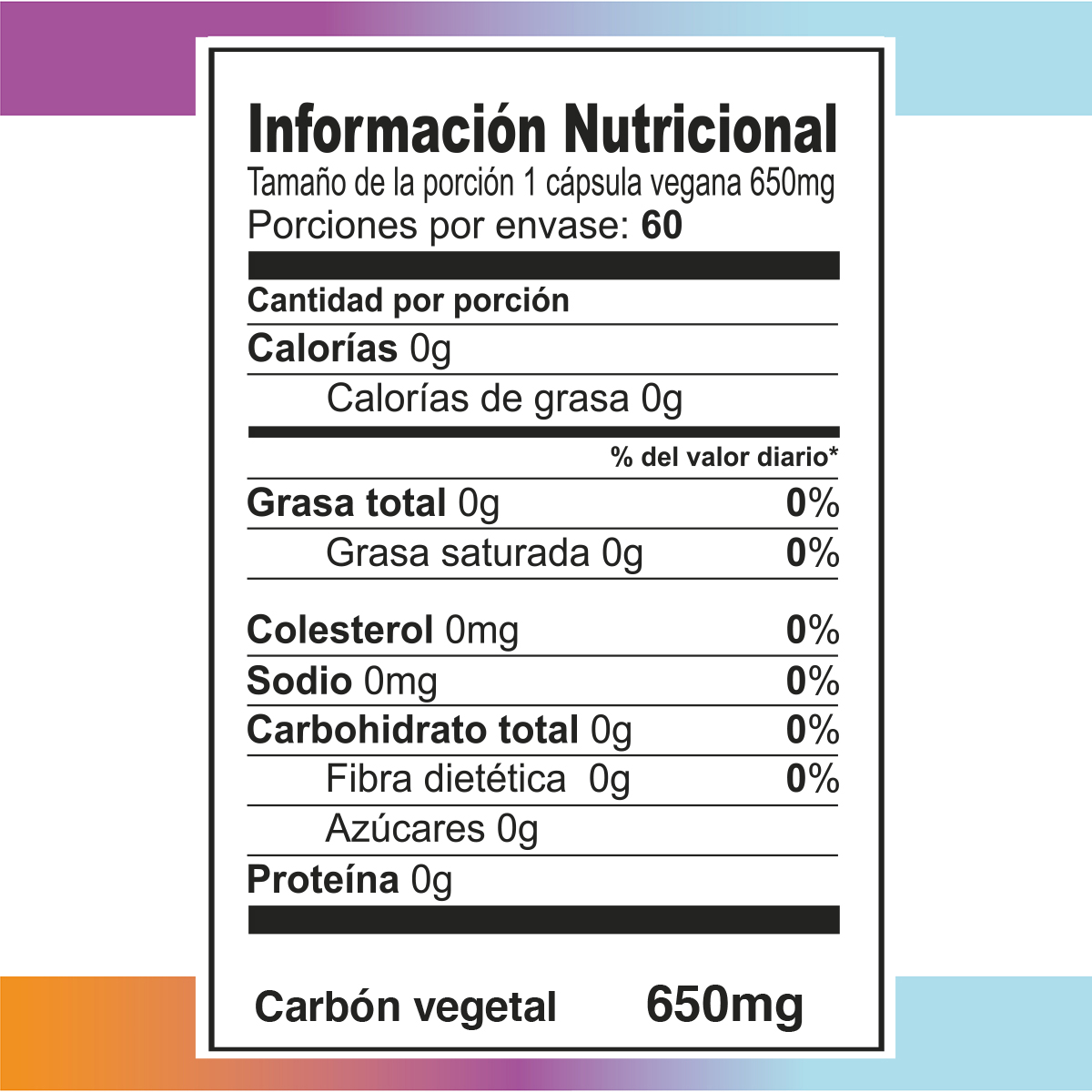 Carbón Vegetal 100% puro 2 Pzas