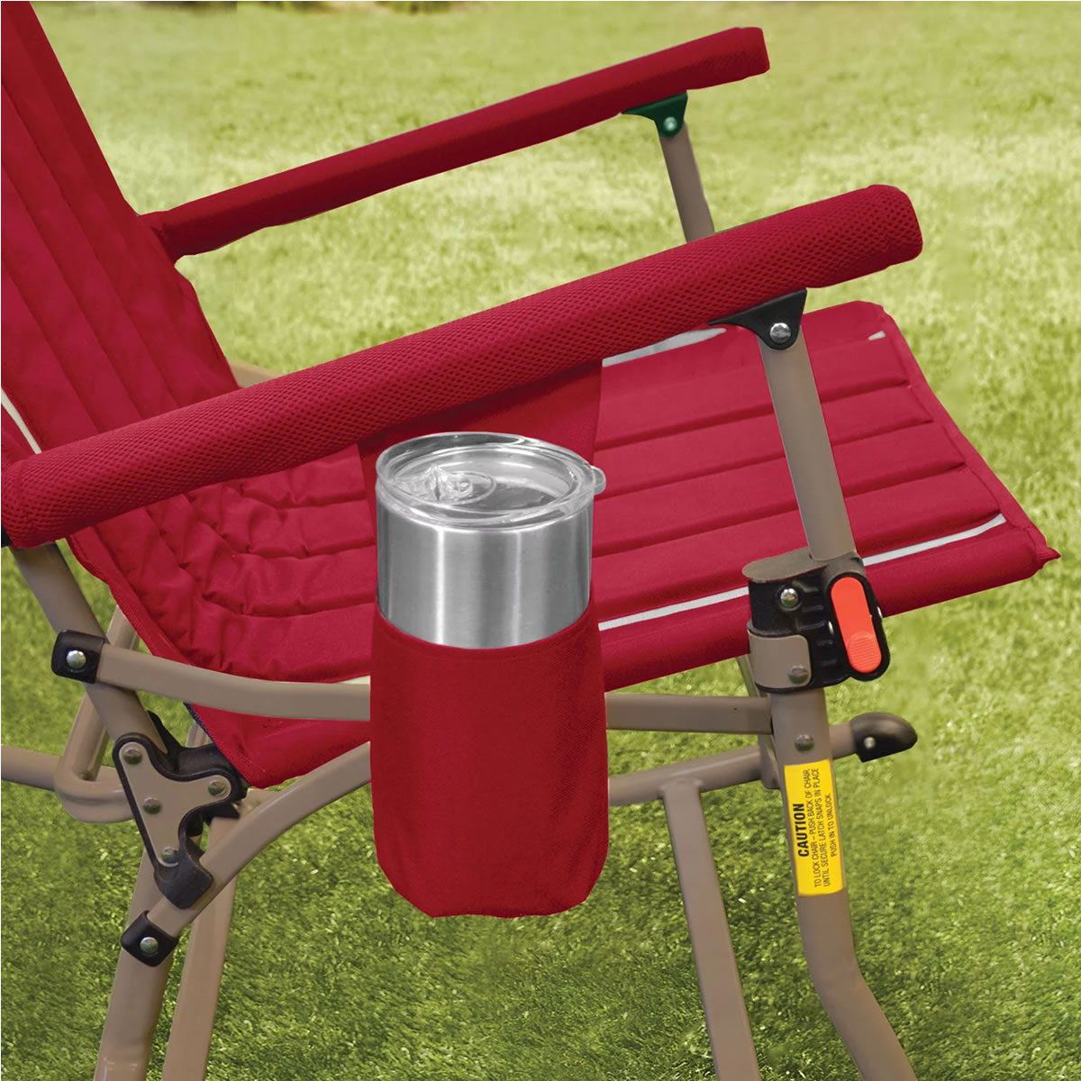 Silla de Camping Plegable Mecedora Members Mark Rocking SMS