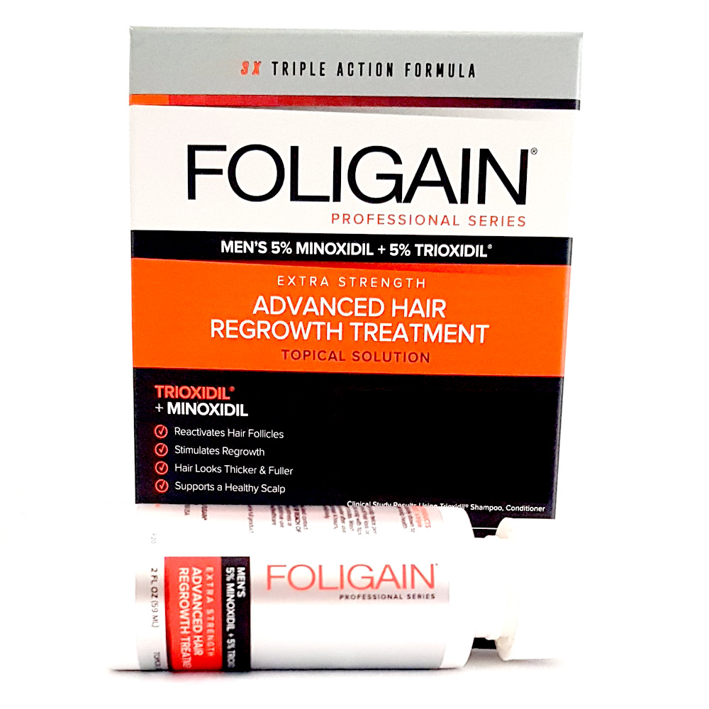 Foligain tratamiento tópico 5% Minoxidil + 5% Trioxidil