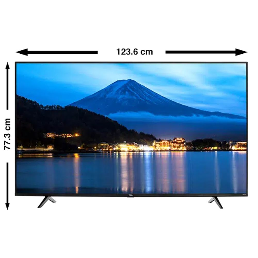 Pantalla TCL 55 pulgadas Smart TV 4K UHD Roku TV modelo 55S443-MX