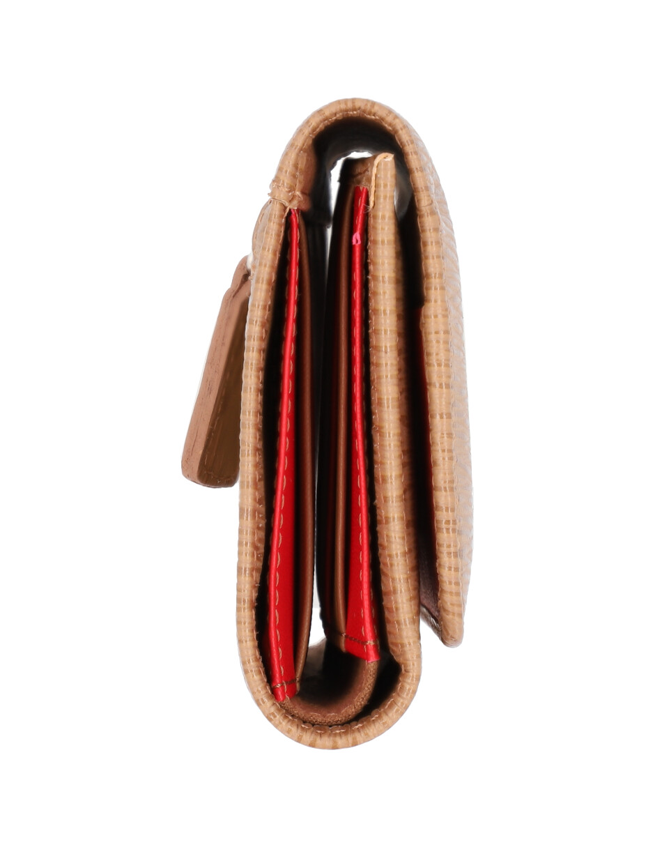 Billetera Dua Mila FLIP Portugal Caoba