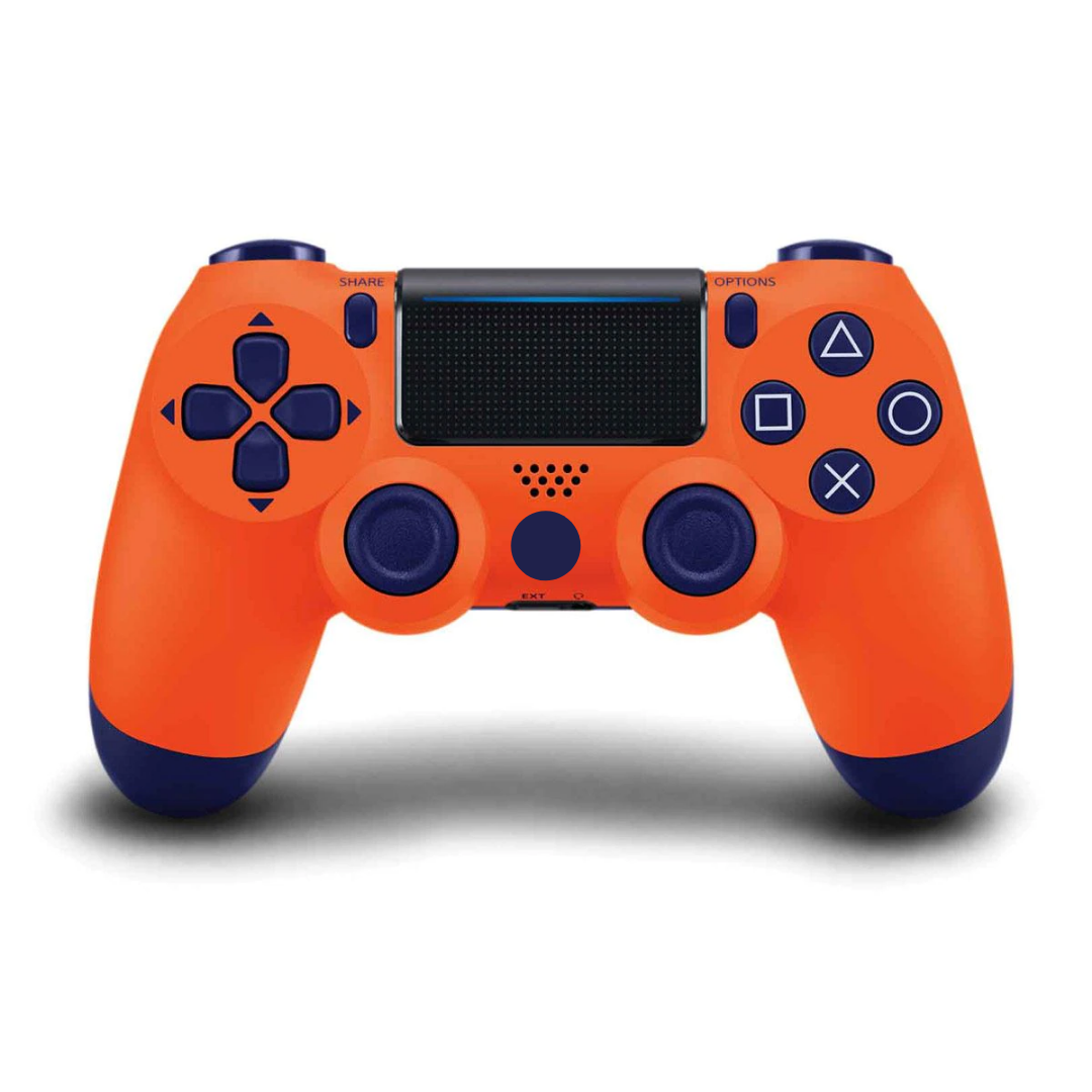 Control Inalámbrico compatible con PS4 Modelo Naranja
