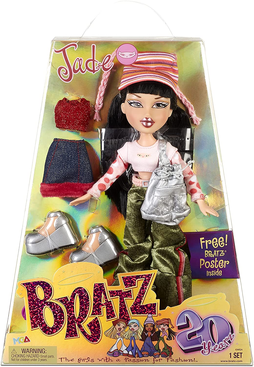 Jade Bratz Edición Especial 20 Años Figura De Colección