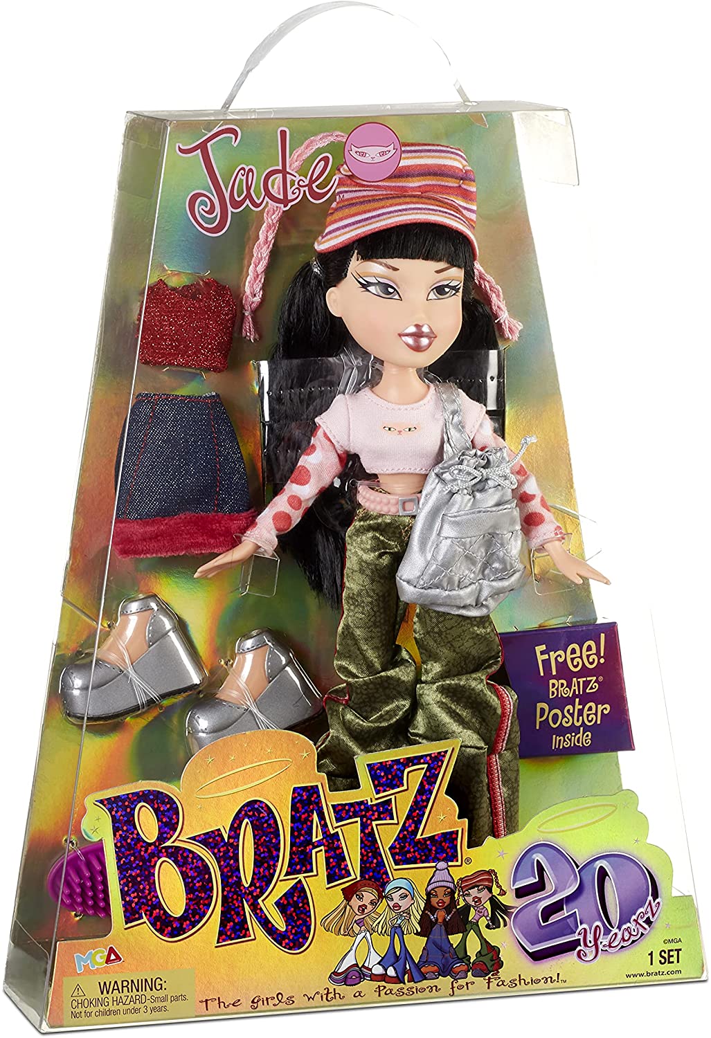 Jade Bratz Edición Especial 20 Años Figura De Colección