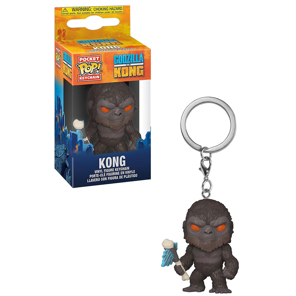 Funko Pocket Pop Keychain: Godzilla Vs Kong - Kong con Arma Llavero