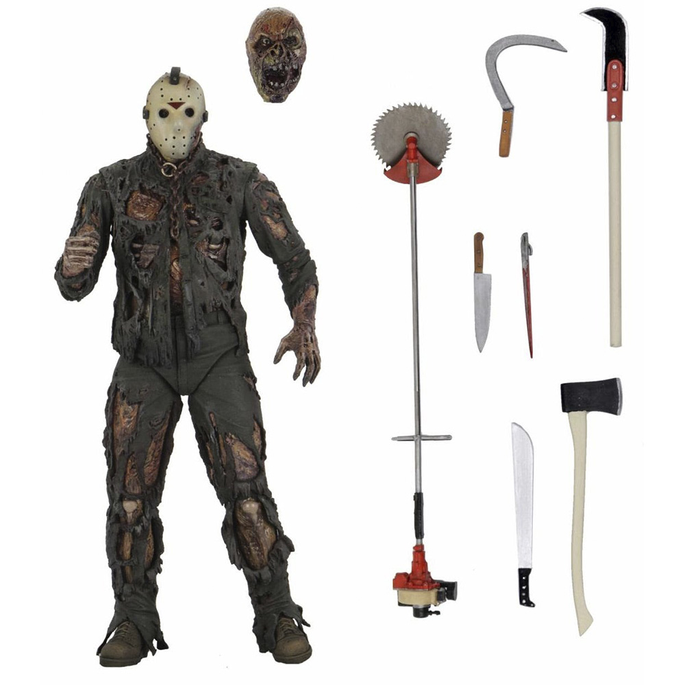NECA Figura de Accion Ultimate: Viernes 13 Parte 7 - Jason Nueva Sangre 7 Pulgadas