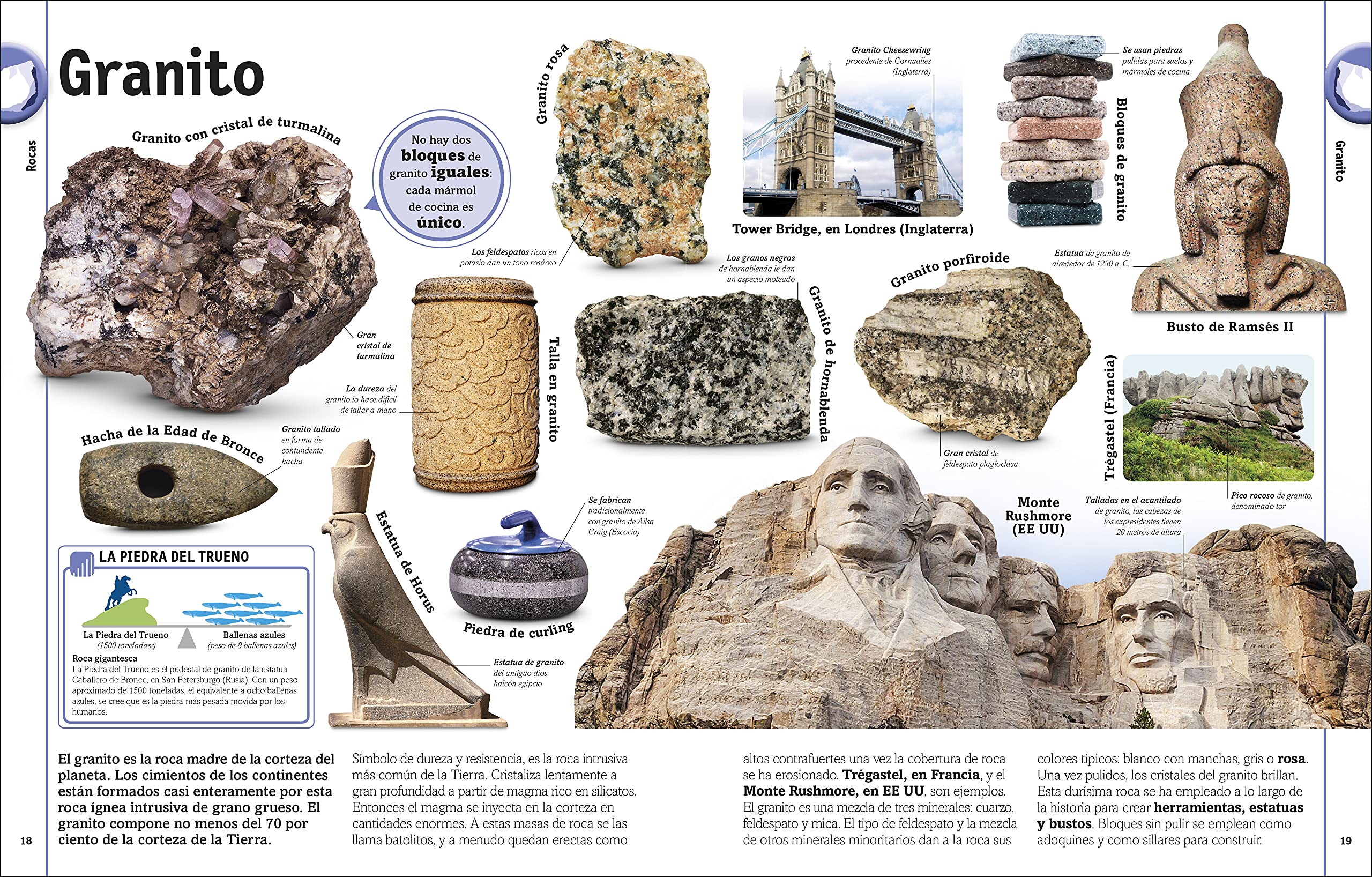 El libro de las rocas y los minerales