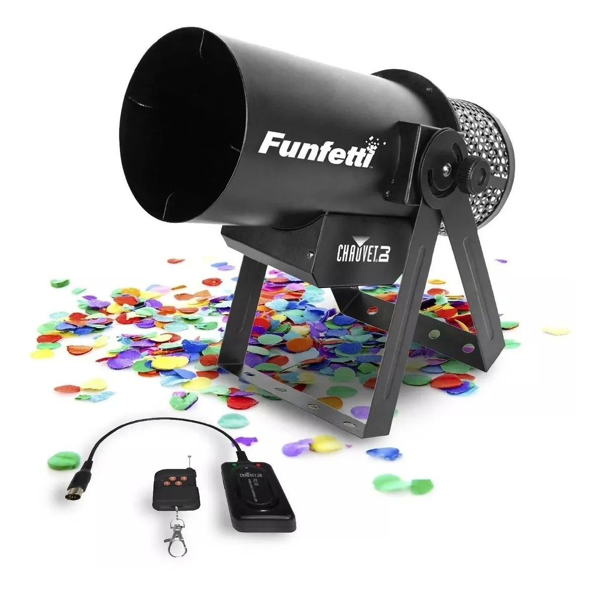 Cañon Lanza Confeti Chauvet Dj Funfetti Shot