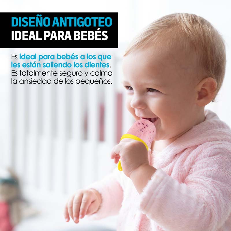 Molde para Paletas de Hielo para Bebé y Niño Silicona Flexible Redlemon