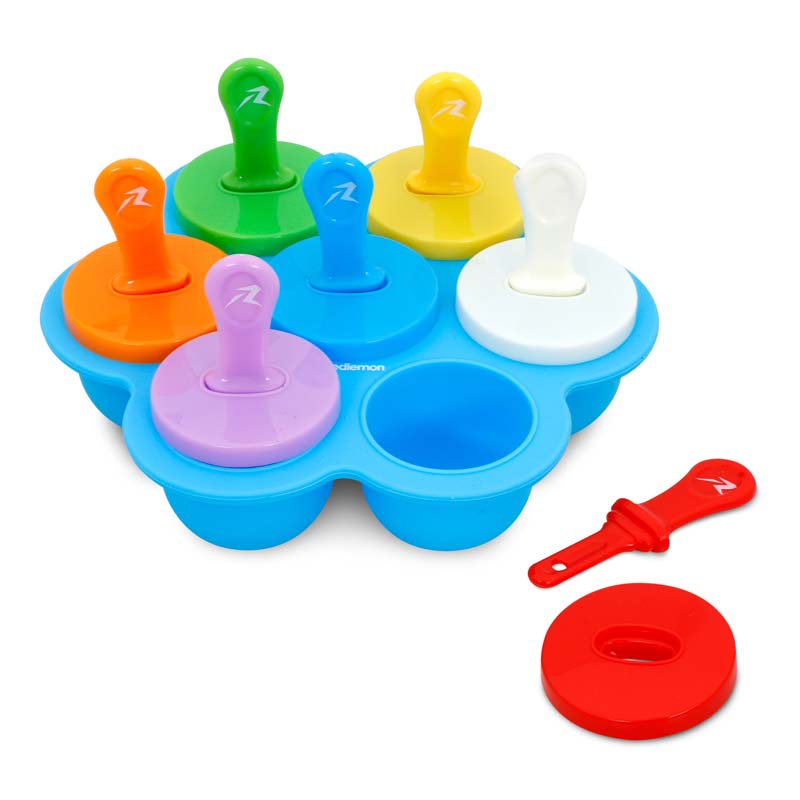 Molde para Paletas de Hielo para Bebé y Niño Silicona Flexible Redlemon