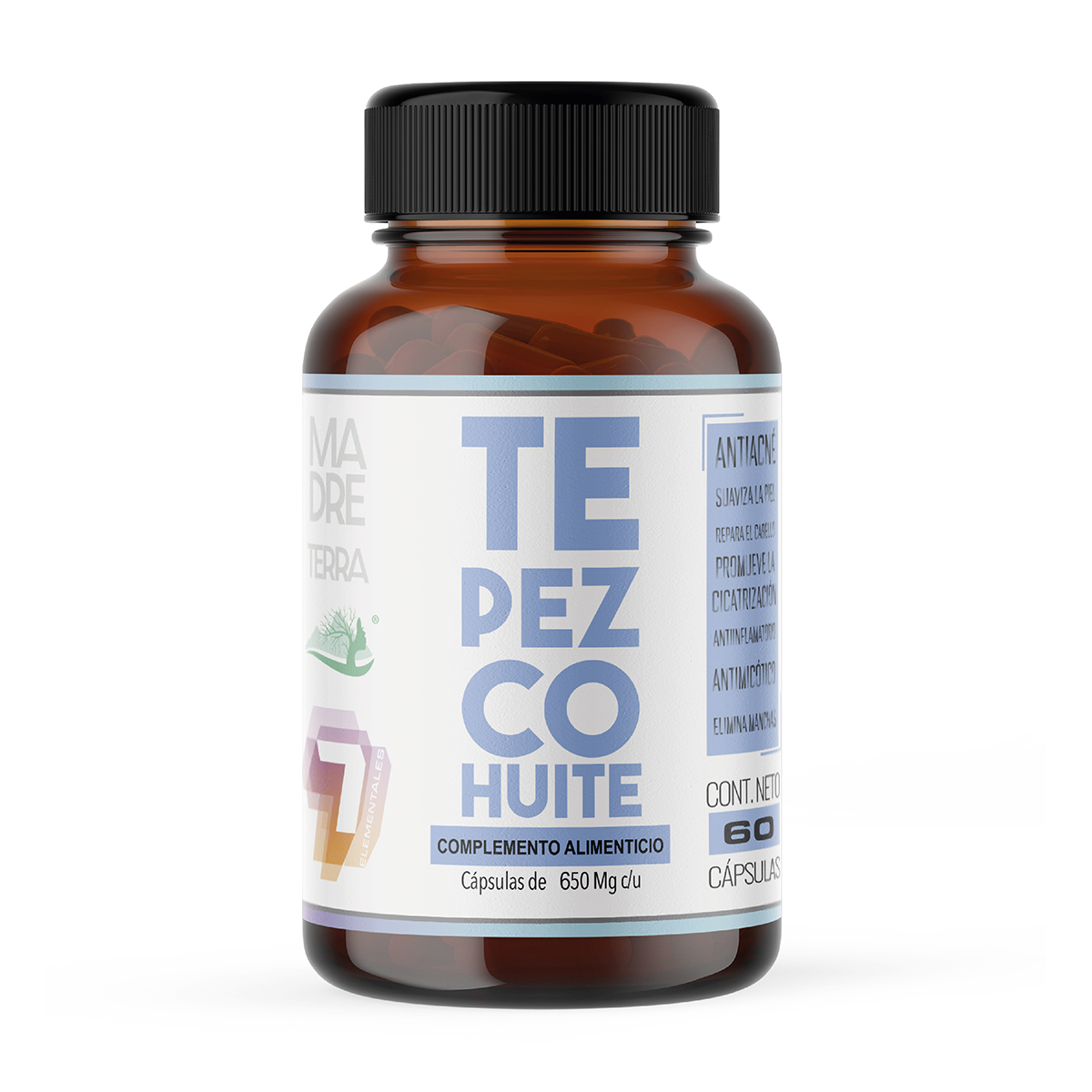 Tepezcohuite Orgánico Natural 4 Pzas