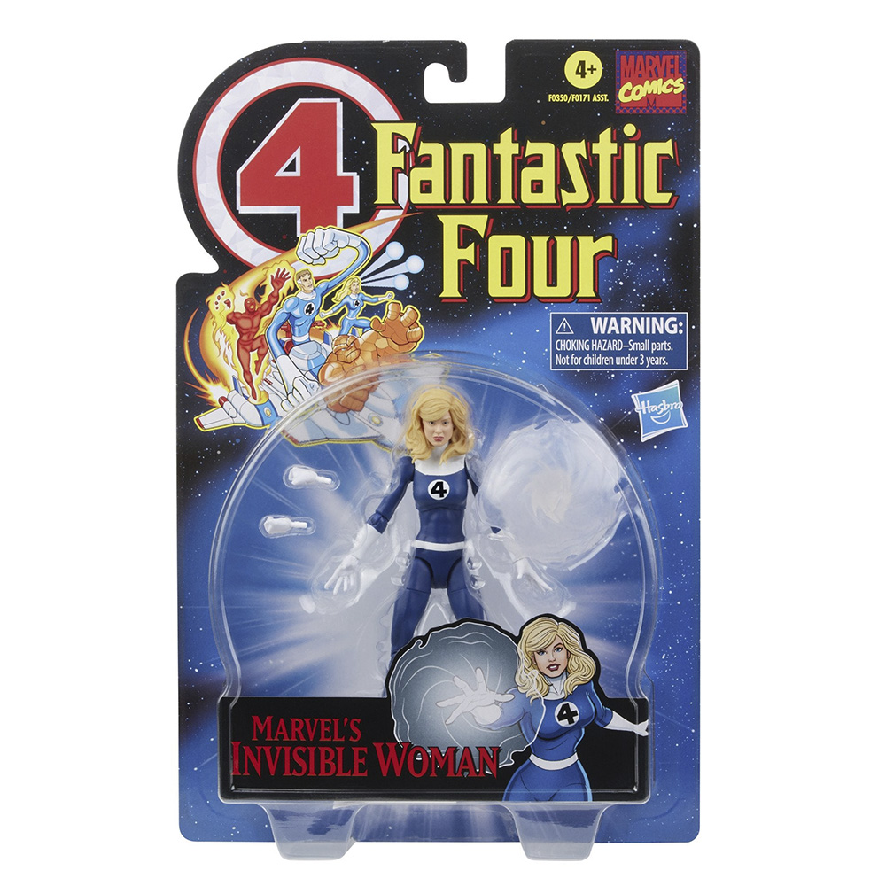 Marvel Legends Retro: Los 4 Fantasticos - Mujer Invisible