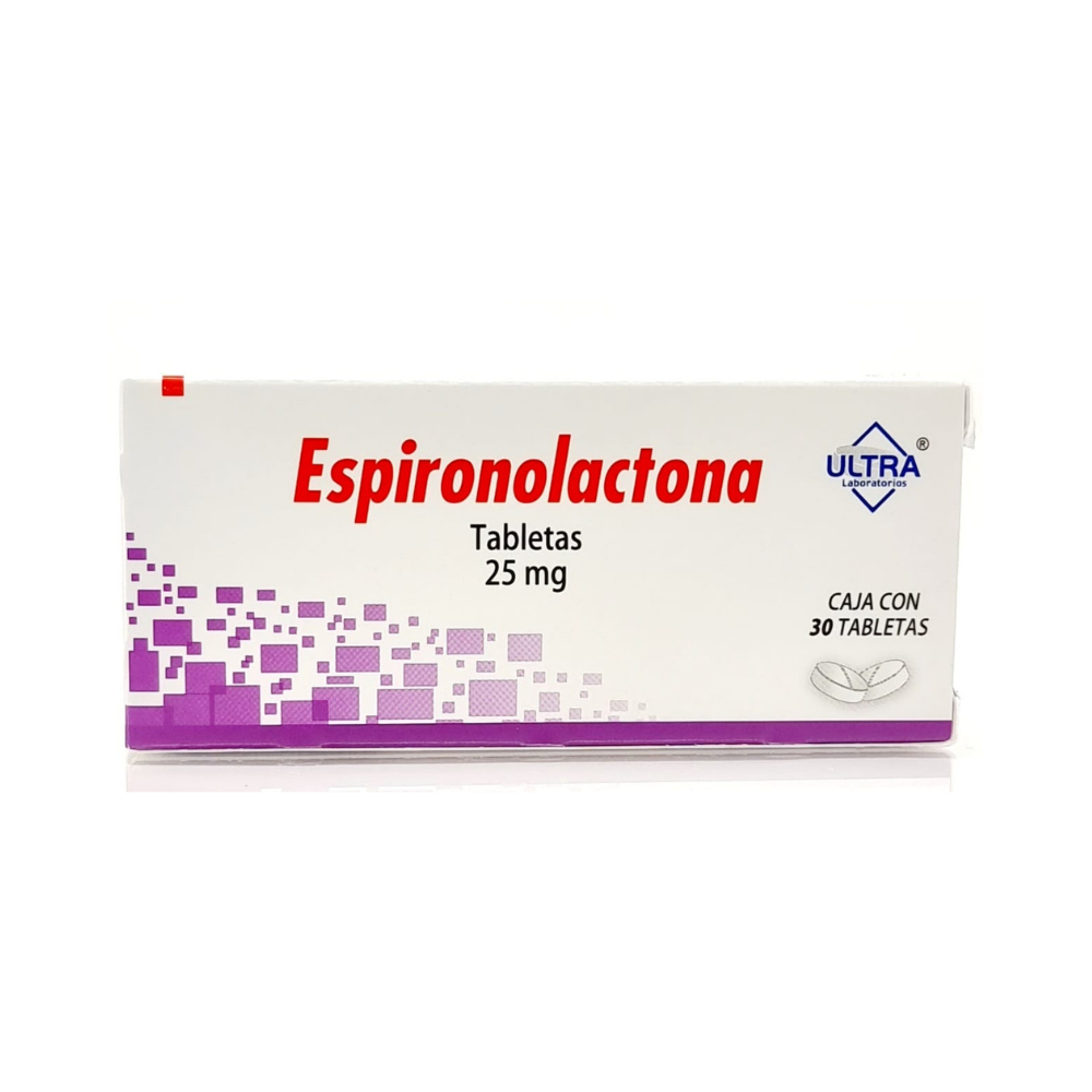 Espironolactona 30 Tabs 25 Mg Ultra 