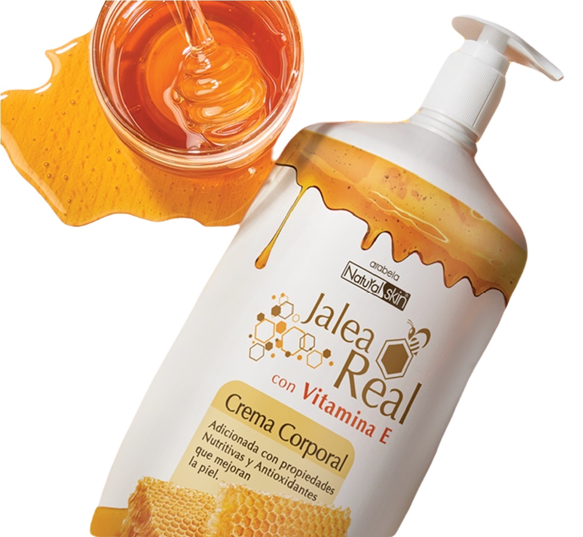 Crema Corporal Jalea Real Natural Skin Arabela