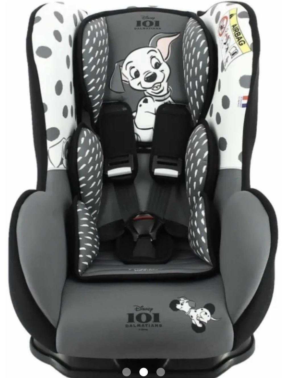 Autoasiento Disney 101 Dalmatas Cosmo Sp Lx Gris