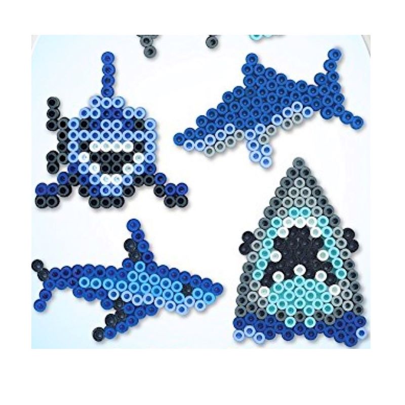 Perler Beads Blister Tiburones